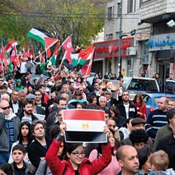 نسائم الثورة المصرية تداعب أحلام اللاجئين الفلسطينيين